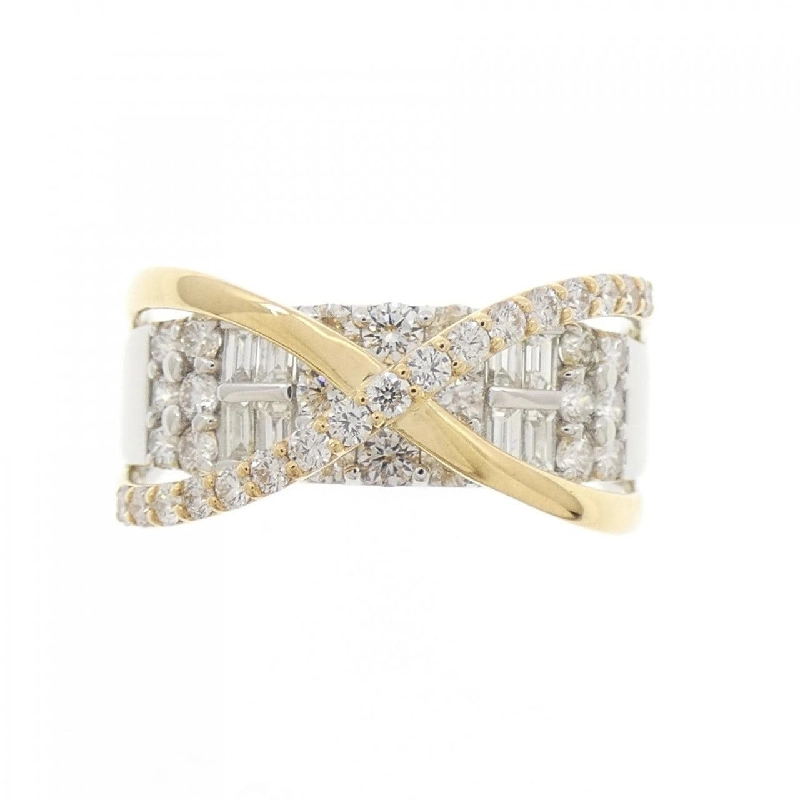 【Sản phẩm mới】Nhẫn kim cương PT900/K18YG 1.00CT 671327