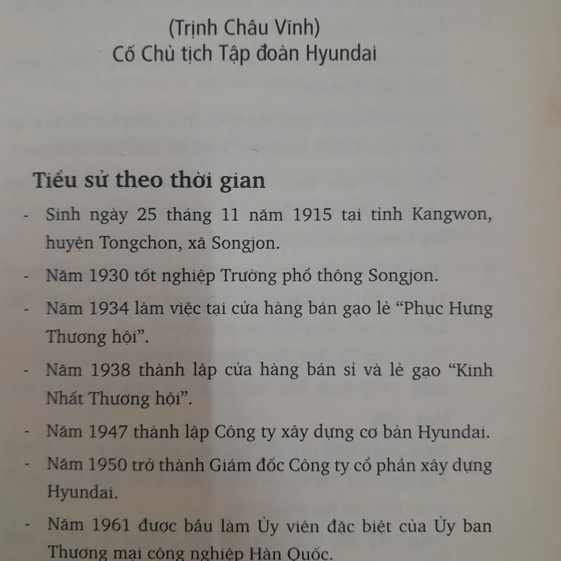 Không bao giờ thất bại. Tất cả là thử thách Chung Ju Yung 573068