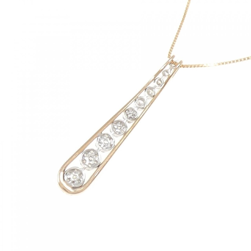 K18PG/K18WG Dây chuyền kim cương 0.50CT - Hàng hiệu Chính hãng 863519