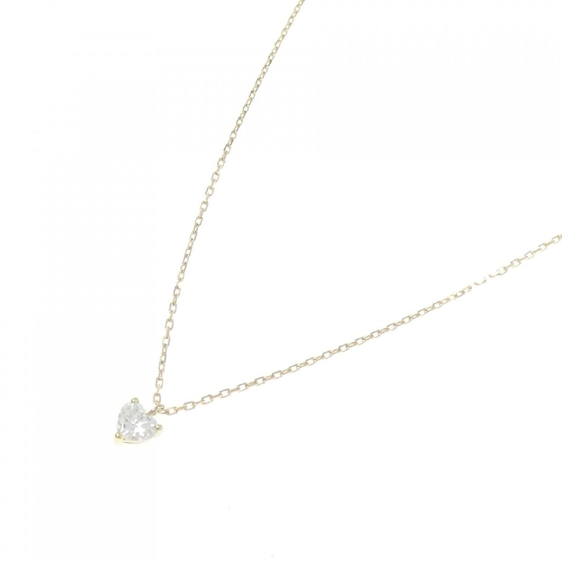 K18YG Dây chuyền kim cương hình trái tim 0.240CT - Hàng hiệu Chính hãng 862686