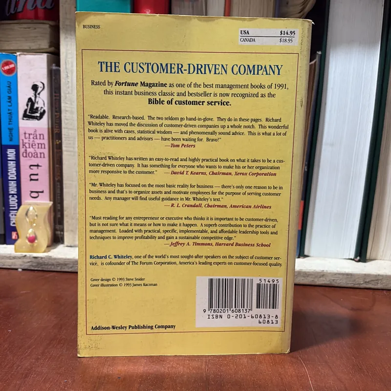 II English Books: The Customer Driven Company _ Moving From Talk To Action 724224