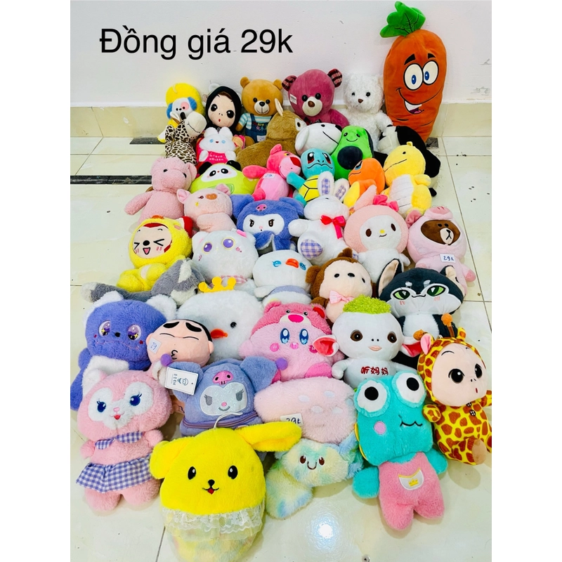 Thanh lý gấu bông 2hand 29k 391064