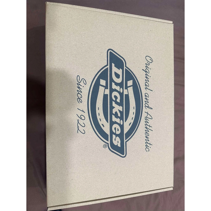 Quần short cargo Dickies ( chất liệu Kaki ) size 38 màu Đen new 99% full box 458128