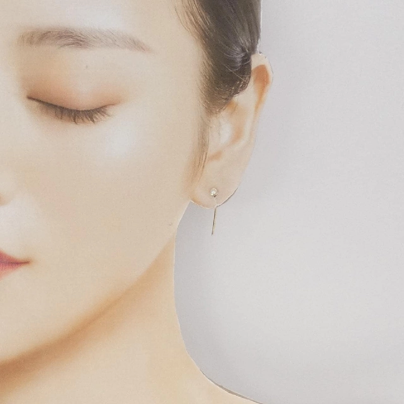 Bông tai Short Arrow Hirotaka 0.06CT một bên - Hàng hiệu Authentic 843473