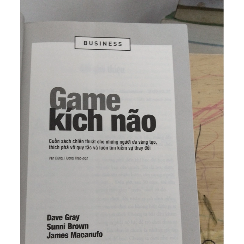 Game Kích não - Game storming (NXB O'Reilly) 508962