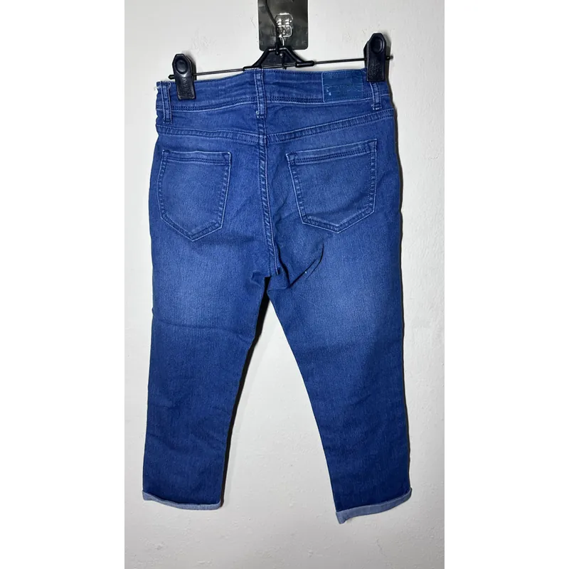 Quần jean nữ lưng - Blue exchange co dãn - size M, màu xanh 733352