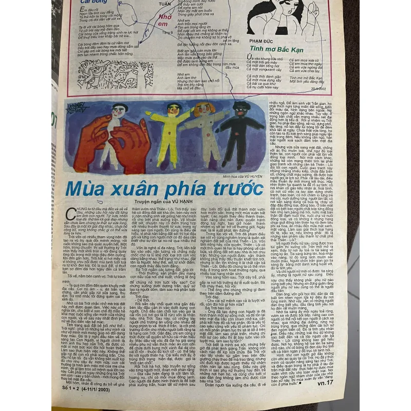 Tạp chí Văn Nghệ của Hội Nhà văn Việt Nam, số 1 - 2 năm 2003 798753