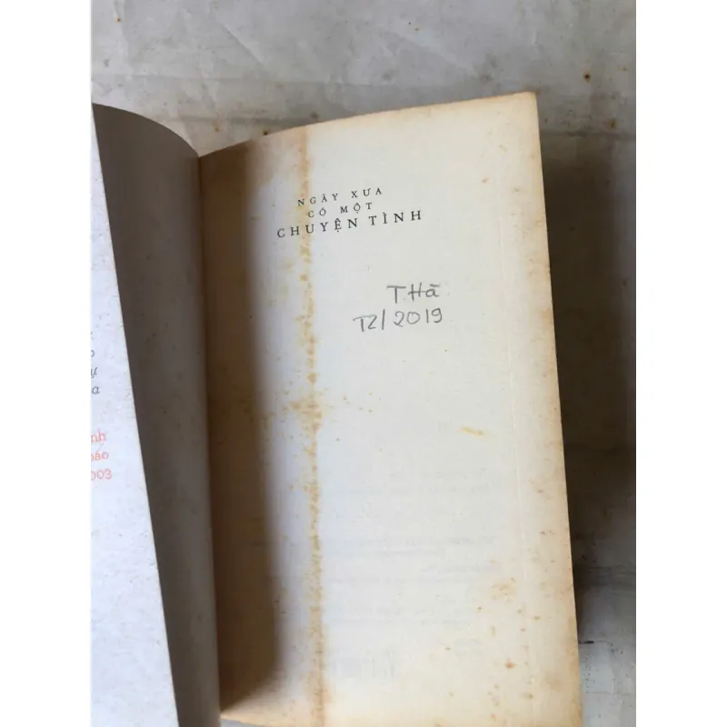 Ngày Xưa Có Một Chuyện Tình - Nguyễn Nhật Ánh 783922