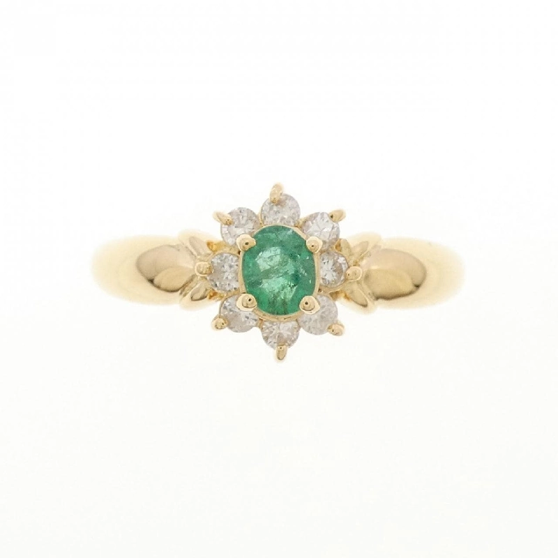 Nhẫn Emerald K18YG 0.17CT - Hàng hiệu Chính hãng 853535