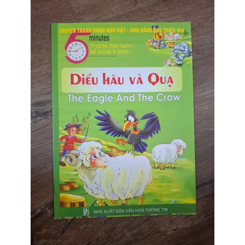 Truyện Tranh Song Ngữ Việt - Anh Dành Cho Thiếu Nhi: Diều Hâu và Quạ 727755