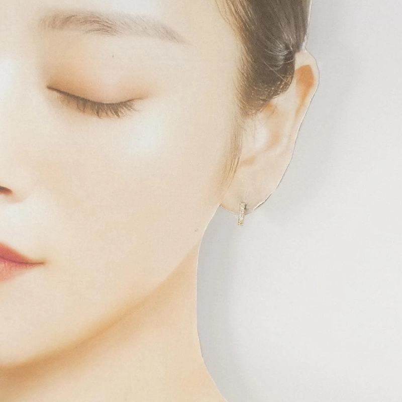 K18YG Bông tai kim cương 0.20CT - Hàng hiệu Chính hãng 872681