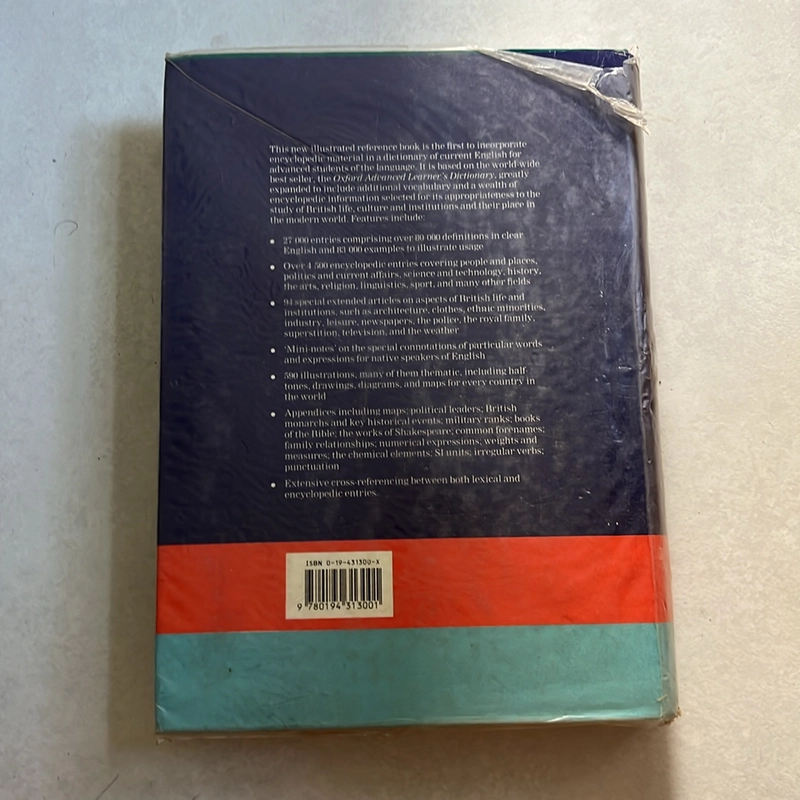 Oxford Advanced Learner’s Dictionary — A S Hornby — 1992s 495665