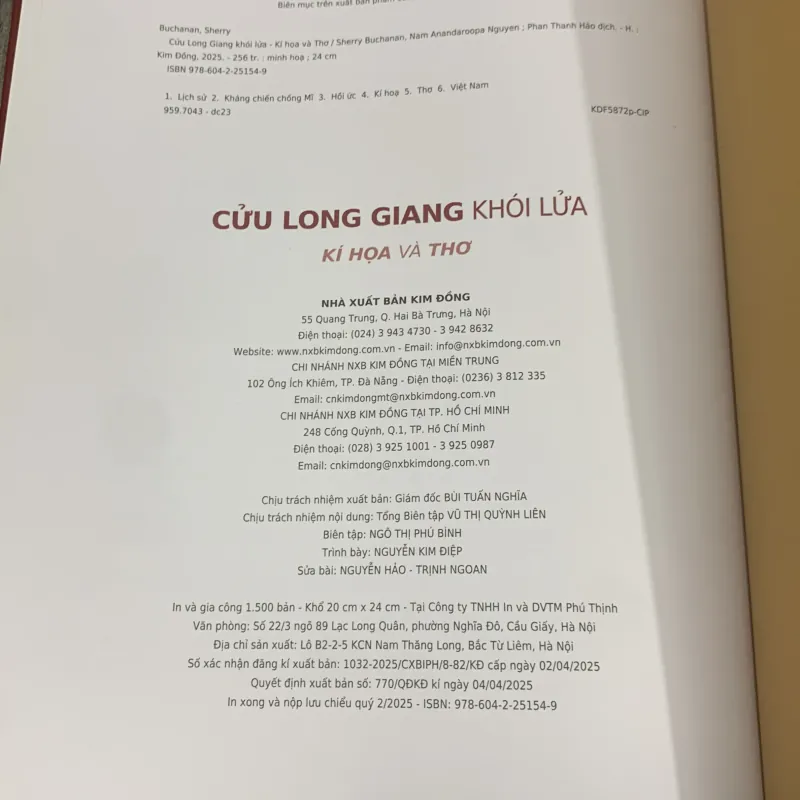 Cửu long giang khói lửa. Kí hoạ và thơ. 8a1 1009842