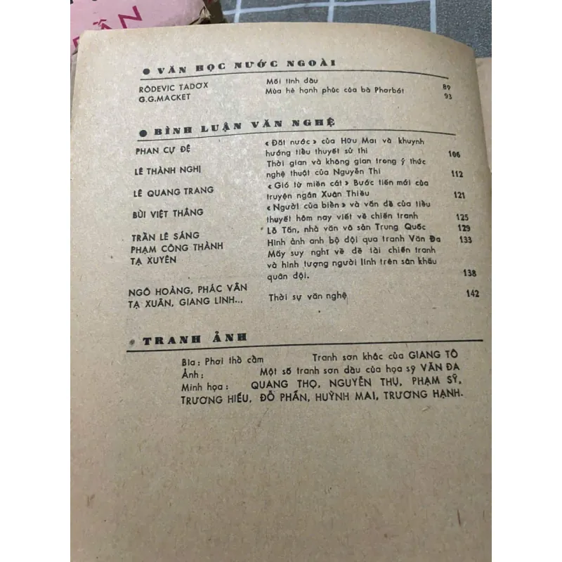 TẠP CHÍ VĂN NGHỆ QUÂN ĐỘI 10.1986 556935