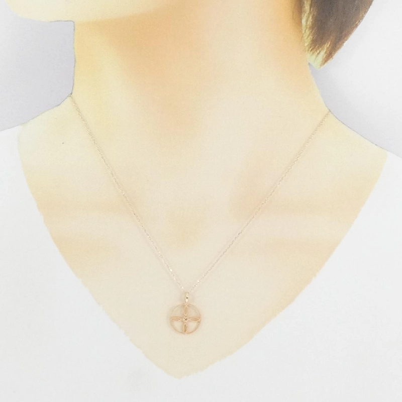 K10PG Dây chuyền kim cương - Hàng hiệu Authentic 858953