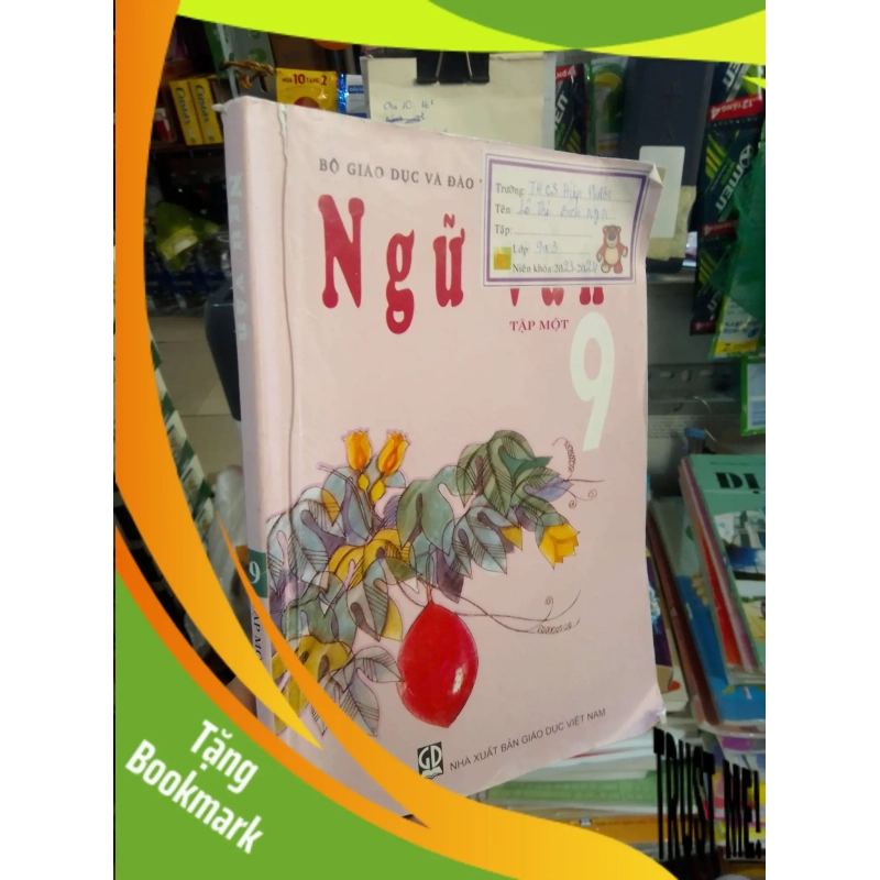 (TẶNG BOOKMARK) Ngữ Văn 9 2023 mới 70% nhăn viết Giáo khoa RBK2702 948863