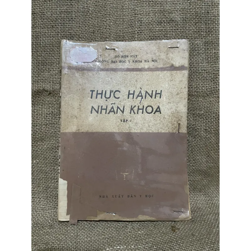 Nhãn khoa thực hành 1 - sách y khổ lớn  989723