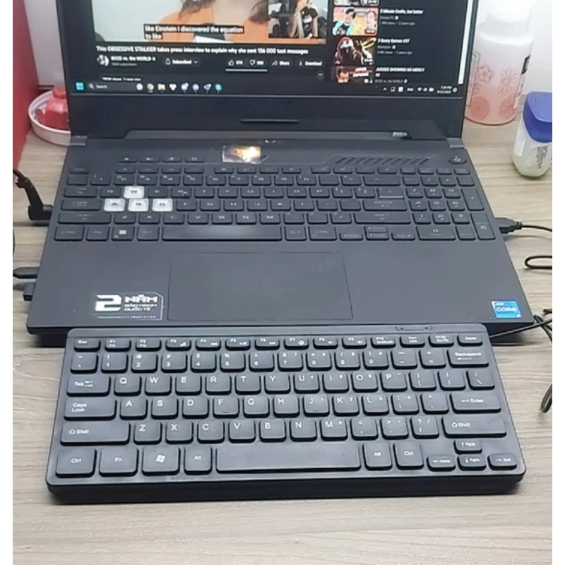 Bàn phím Mini K1000 USB - Full Box- Chất Lượng Tốt, Kiểu Dáng Nhỏ Gọn 380584