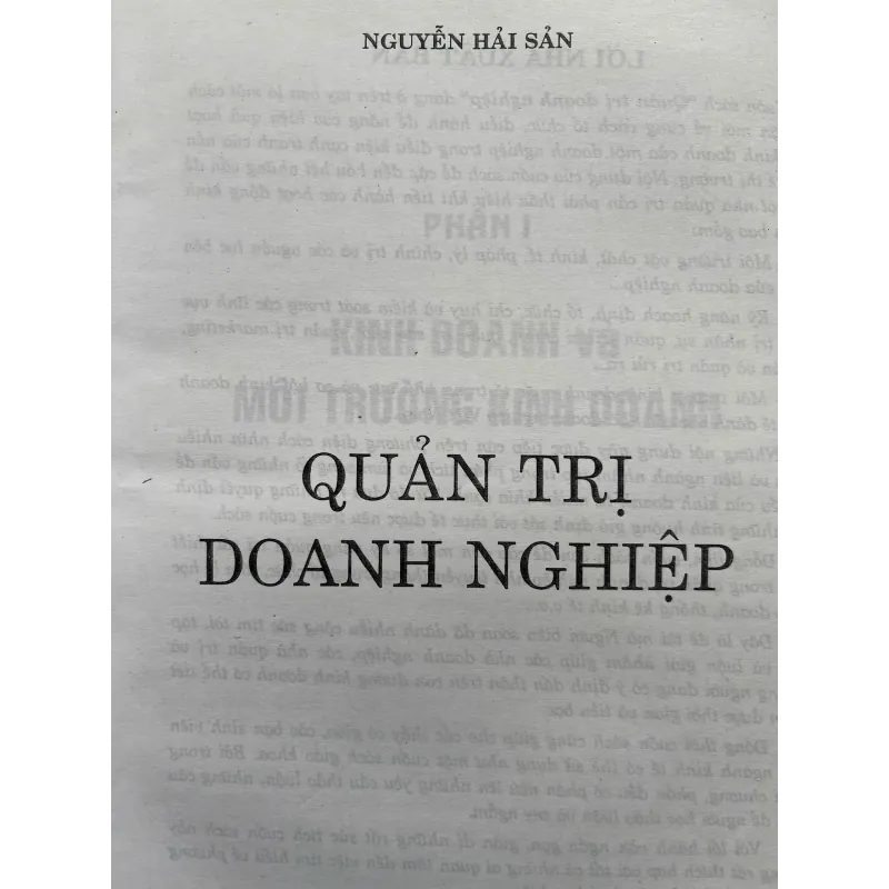 QUẢN TRỊ DOANH NGHIỆP 759147