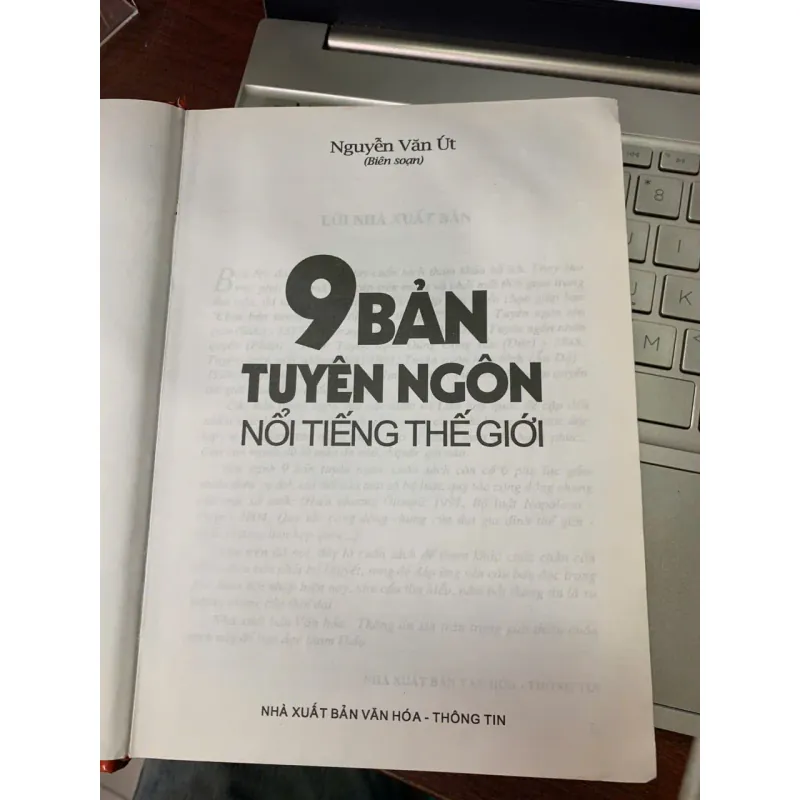 9 BẢN TUYÊN NGÔN NỔI TIẾNG THẾ GIỚI - NGUYỄN VĂN ÚT (BIÊN SOẠN) 717819
