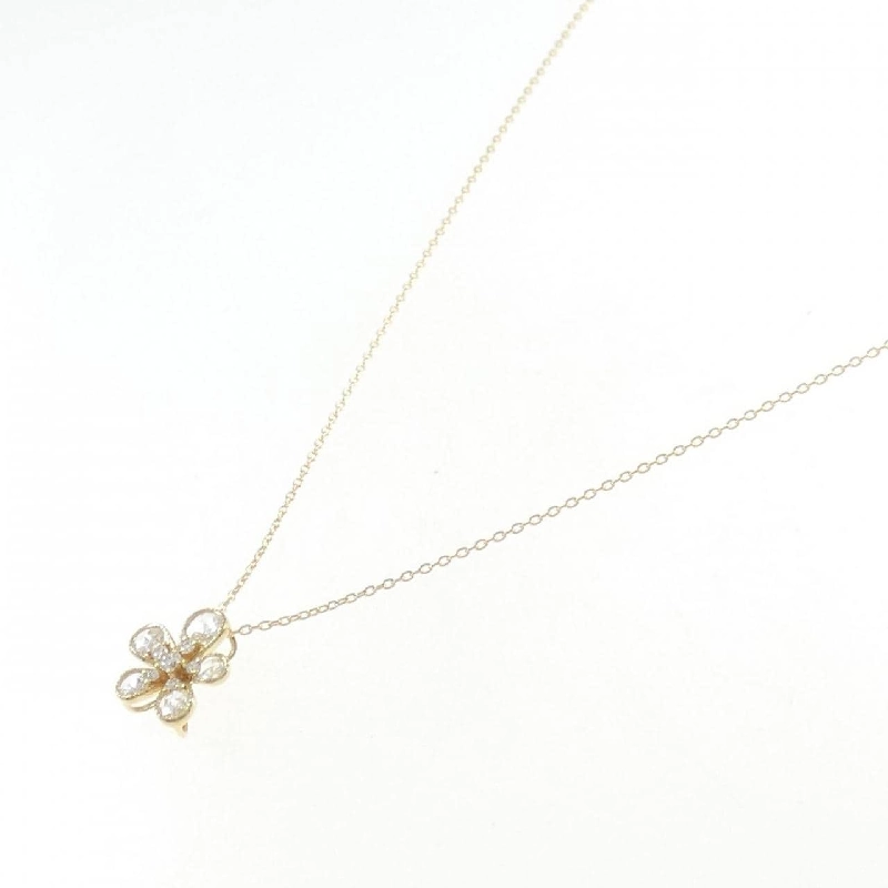 K18YG Hoa Kim Cương Dây Chuyền 0.30CT - Hàng hiệu Chính hãng 862457