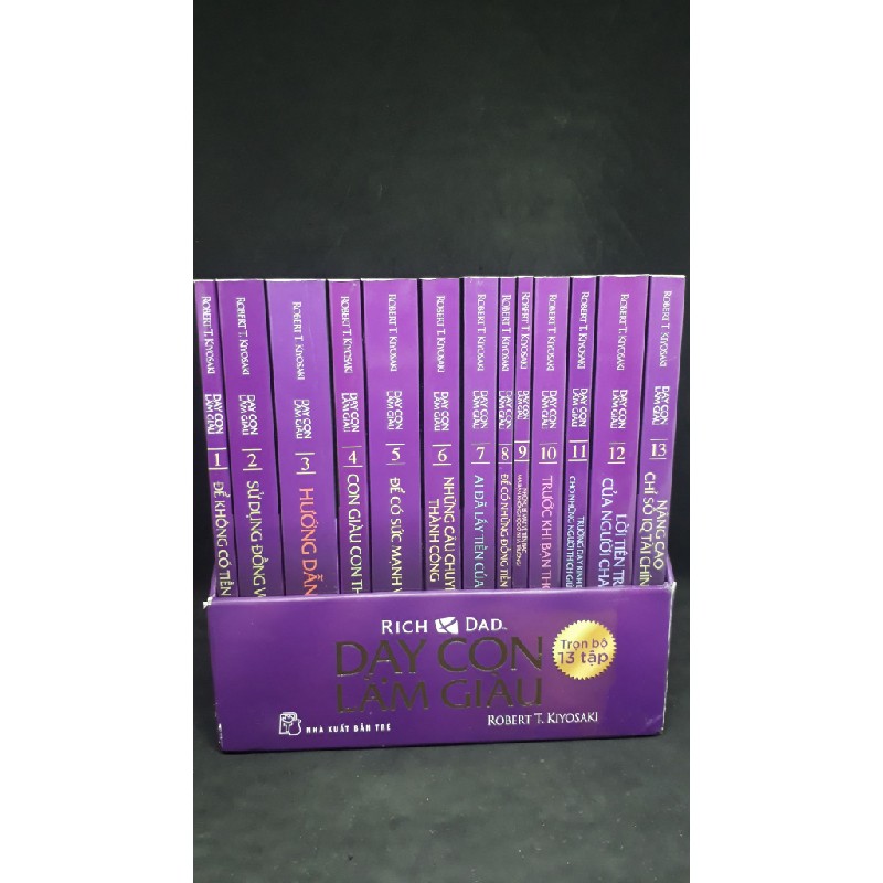 Bộ 13 cuốn Dạy Con Làm Giàu 2020 - Robert T.Kiyosaki new 90% HCM.ASB1306 63992