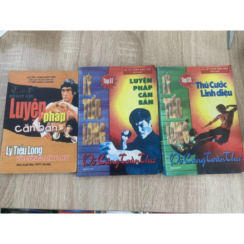Bộ 3 cuốn Lý Tiểu Long 1,2,3 (võ công toàn thư) 991327