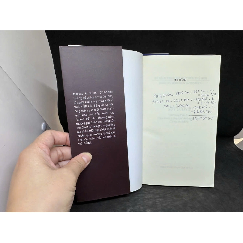 [Phiên Chợ Sách Cũ] Suy Tưởng, 2022 - Marcus Aurelius Antoninus H1108 544600