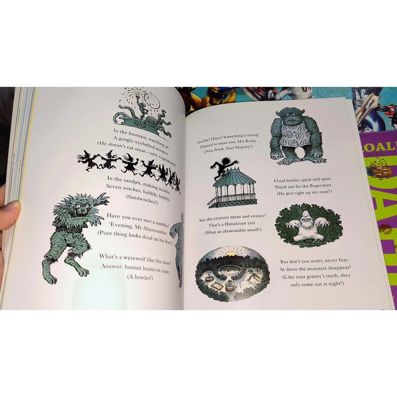 Tuyển tập thơ tiếng Anh cho bé trai - Making friends with Frankenstein (khổ lớn) 495388