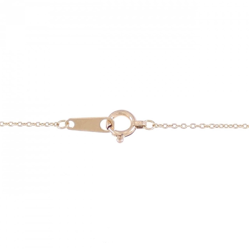 K10PG Nhẫn hình móng ngựa - Dây chuyền kim cương hàng hiệu chính hãng 862011