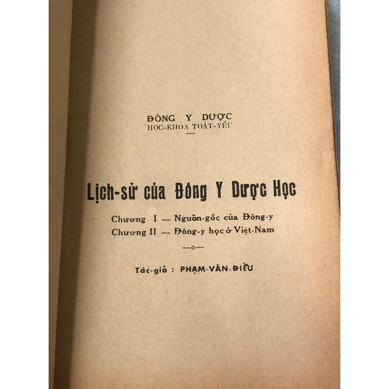 ĐÔNG Y DƯỢC HỌC KHÓA TOÁT YẾU - Phạm Văn Điều 477908