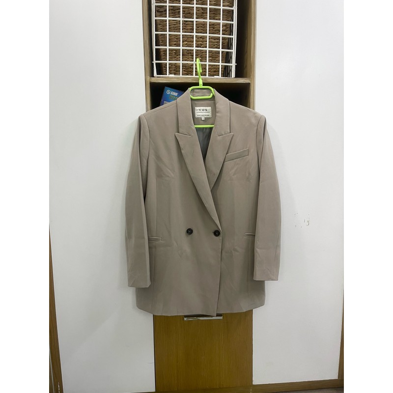 Áo blazer 2 lớp vải cực đẹp mềm mịn lên form tốt size M đầu L 154246