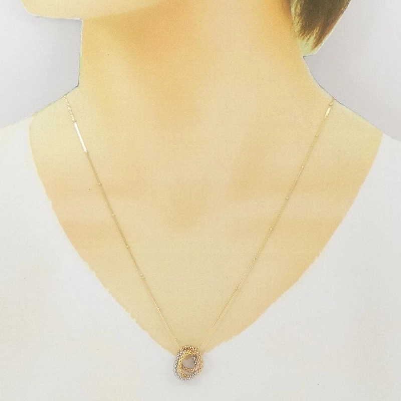 K18YG/PT850/K18PG Dây chuyền - Hàng hiệu Authentic 858580