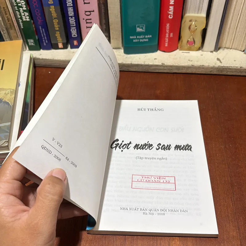 II Tập Truyện Ngắn: Giọt Nước Sau Mưa - Bùi Thắng - 2008 785606