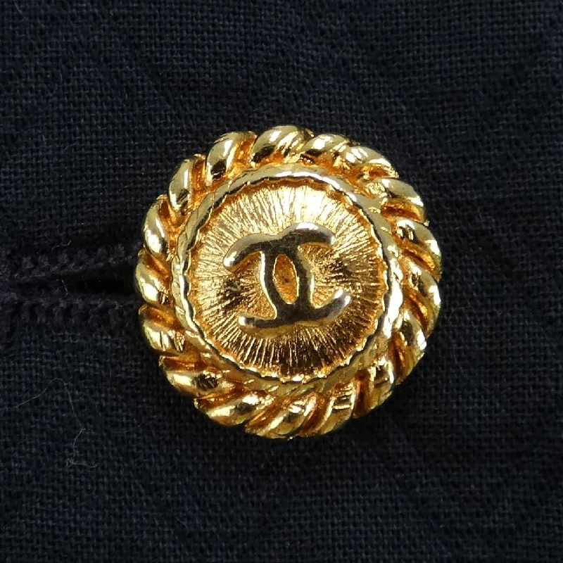 【Mã giảm giá】【Cổ điển】Áo khoác không cổ CHANEL 635261