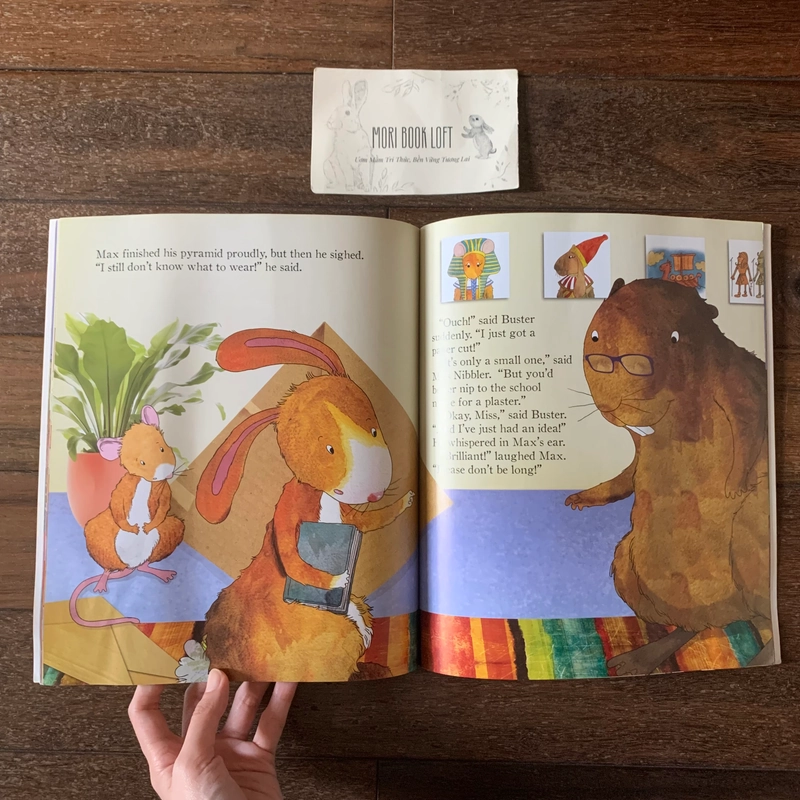 Sách ngoại văn Bunny Loves To..., Used, Khổ Lớn, Lẻ Cuốn, vui lòng đọc kỹ nội dung 532092