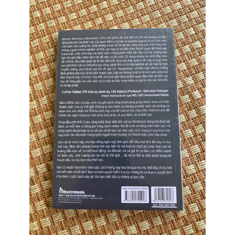 Giải Mã Tiền Tệ Mã Hoá (nguyên seal 95% 2018) tác giả Leng Hoe Lon STB2905 Tài Chính Ngân Hàng 155102