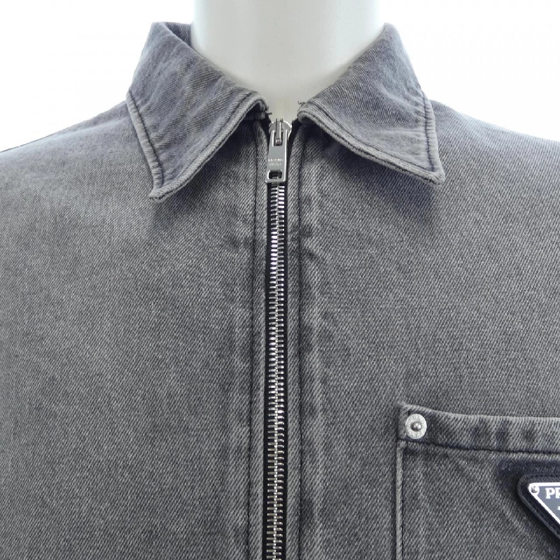 Áo khoác denim PRADA GEC086 S232 13B4 - Hàng hiệu Authentic 888183