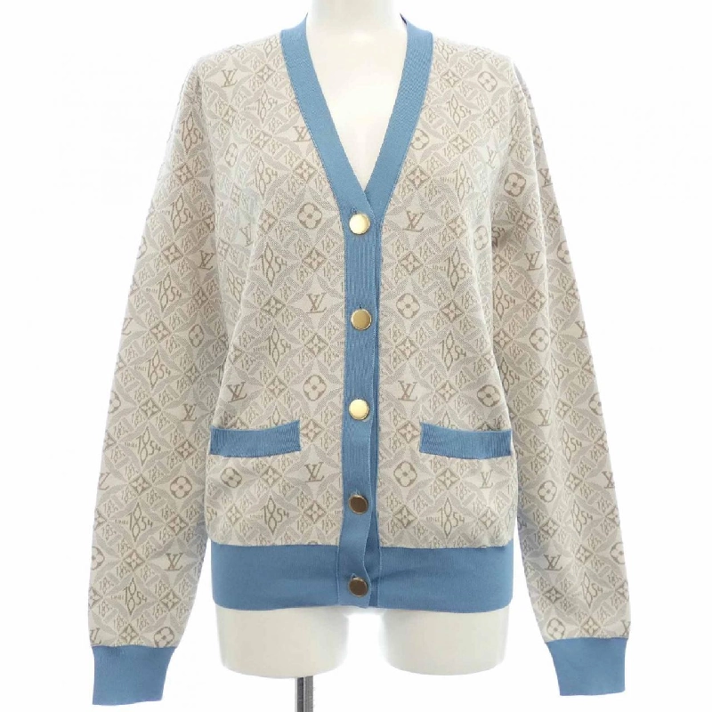 Louis Vuitton SINCE1854 Áo khoác cardigan viền tương phản FMKC89LW2 628657