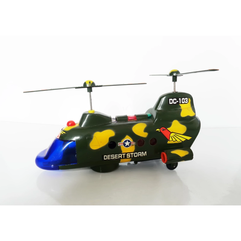 Xác rỗng máy bay trực thăng đồ chơi Desert Storm DC-103 xưa thế hệ 8x, 9x 442876