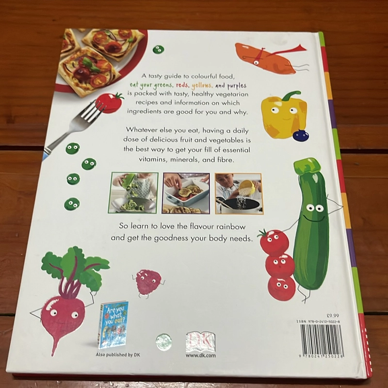 PICTURE BOOK eat your greens reds yellows and purples 536377