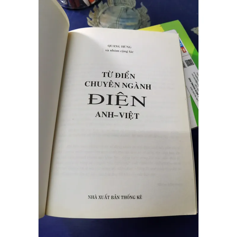 [Tiếng Anh chuyên ngành] Từ điển chuyên ngành điện Anh Việt - Trương Quang Thiện  1006983