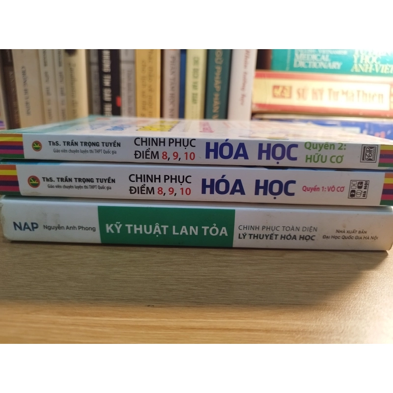 Combo chinh phục điểm 8,9,10 Hoá học THPT 380573