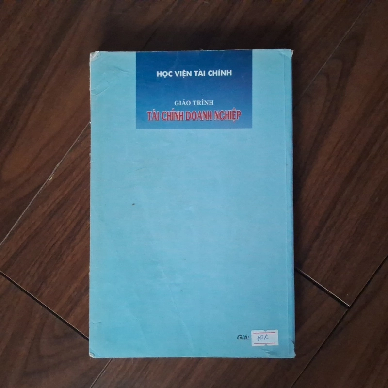Giáo trình tài chính doanh nghiệp 551483