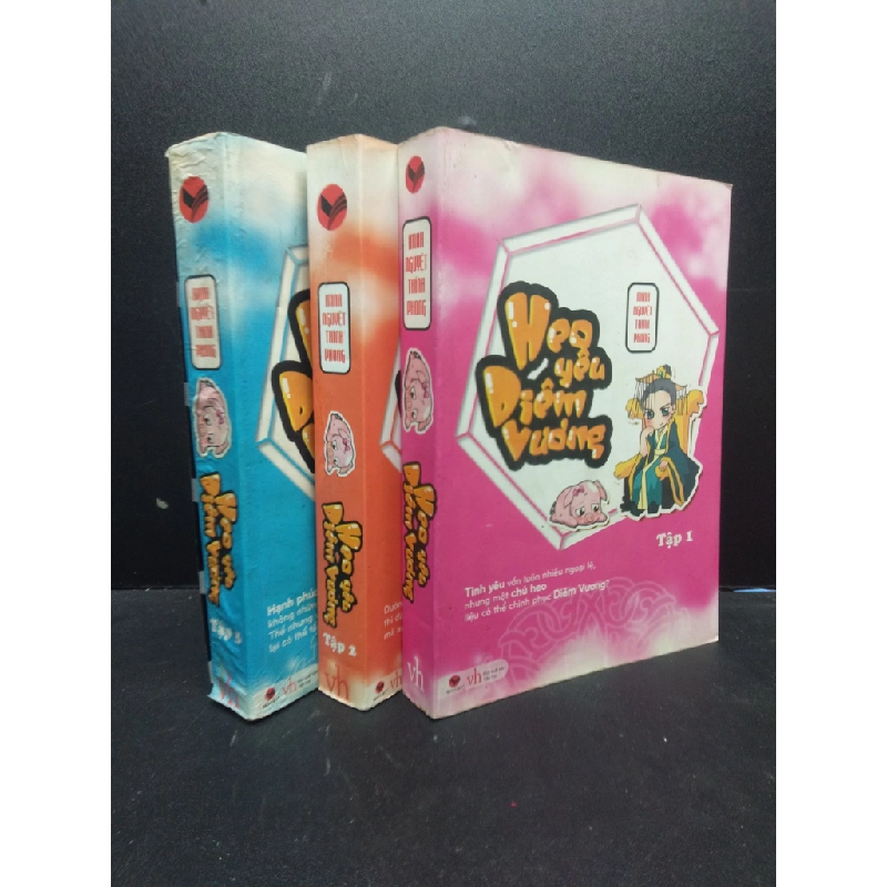 Heo yêu Diêm Vương (Bộ 3 tập 1, 2, 3) Minh Nguyệt Thính Phong năm 2013 mới 70% ố, ẩm nhẹ, tróc gáy HCM.SBM2203 Oreka-Blogmeo 81382