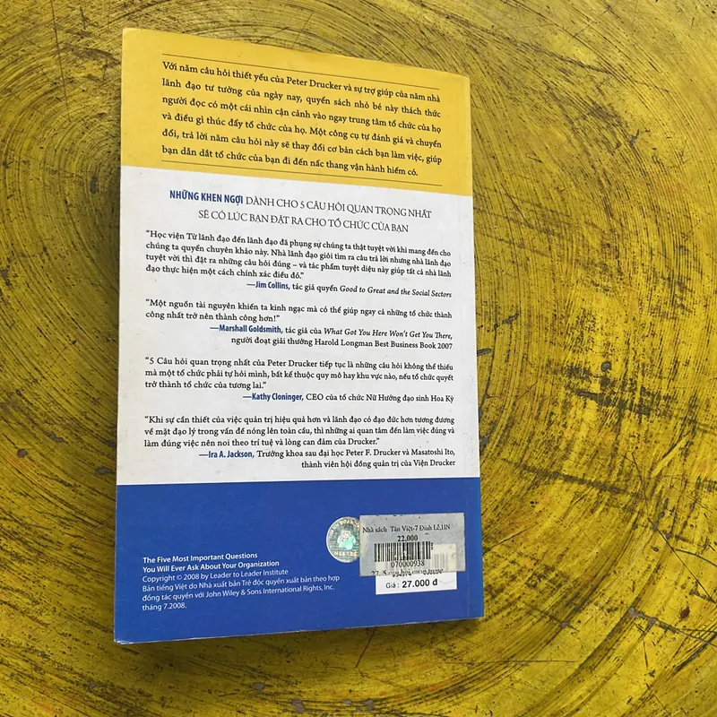 5 CÂU HỎI QUAN TRỌNG NHẤT ĐỐI VỚI MỌI TỔ CHỨC 700658