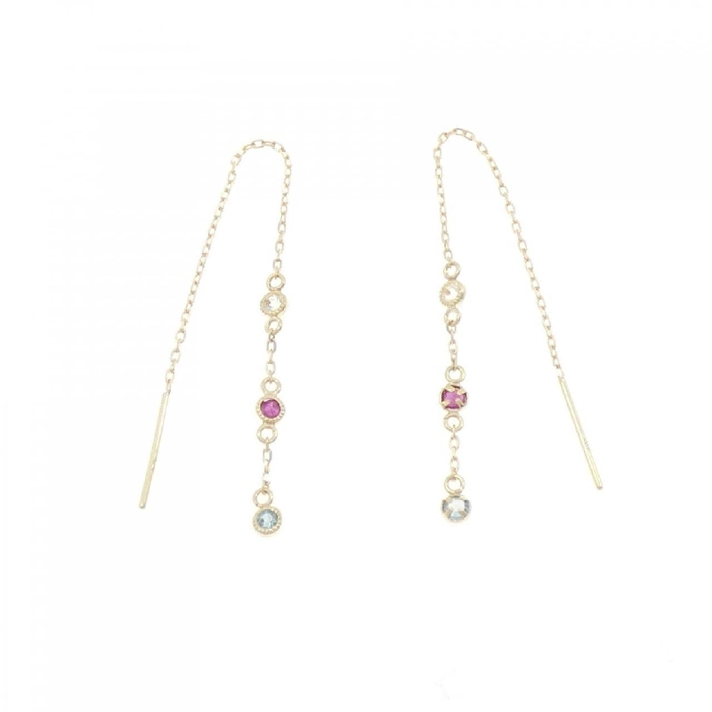 K14YG Đá màu Bông tai - Hàng hiệu Chính hãng 862228