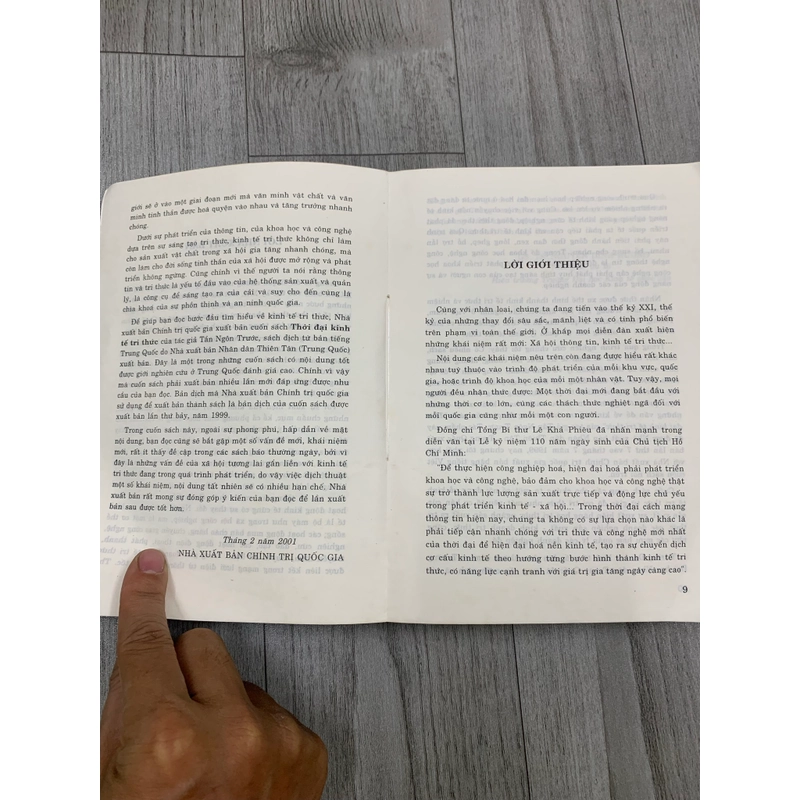 Thời đại kinh tế tri thức - tàn ngôn trước. 1b3 551078