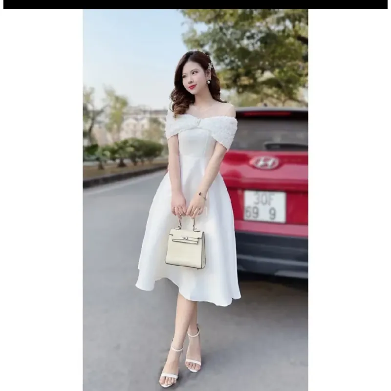 ✨ Đầm xòe tiểu thư thanh lịch – Dịu dàng mà nổi bật ✨
 1026902