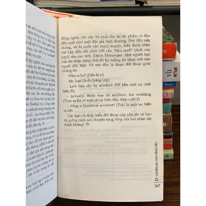 Cocktail cho tình yêu – Trần Thu Trang 571388